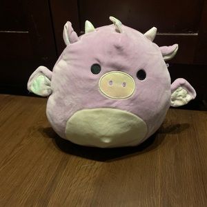 8” Purple Dragon Squishmallow